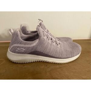 Skechers 9.5 ulta flex-capsule sneakers comfort shoes purple lavender womens